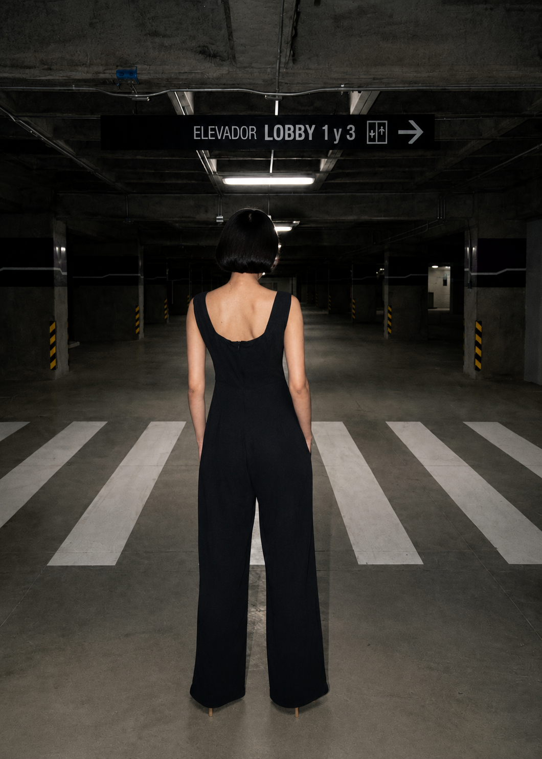 ATHENA BLACK JUMPSUIT