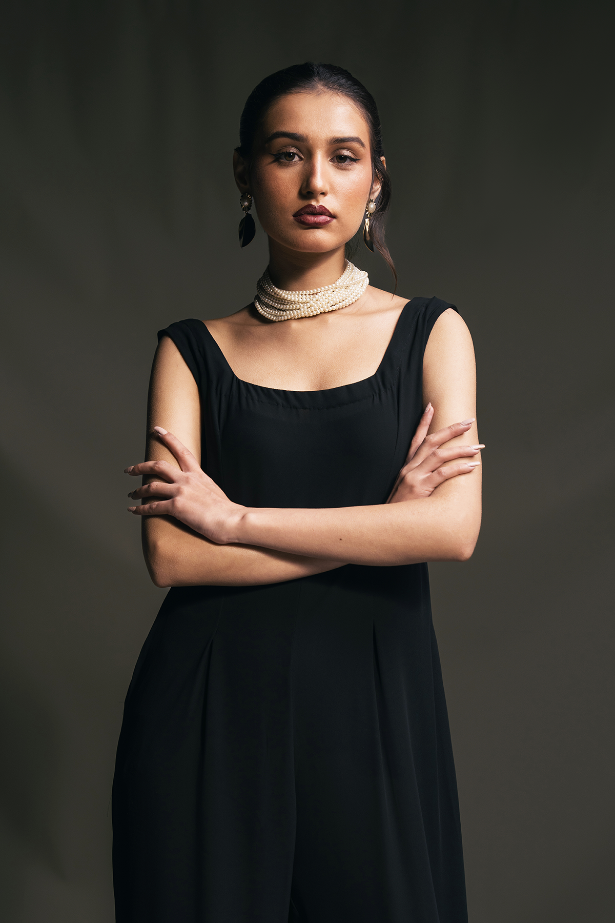 ATHENA BLACK JUMPSUIT