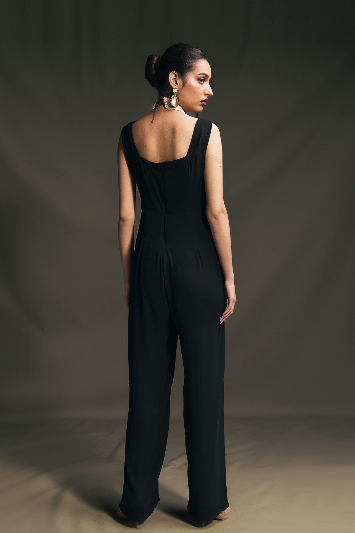 ATHENA BLACK JUMPSUIT