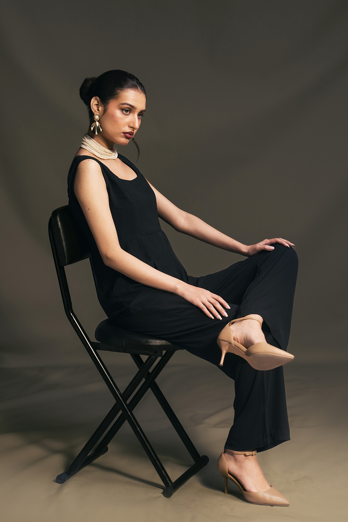 ATHENA BLACK JUMPSUIT